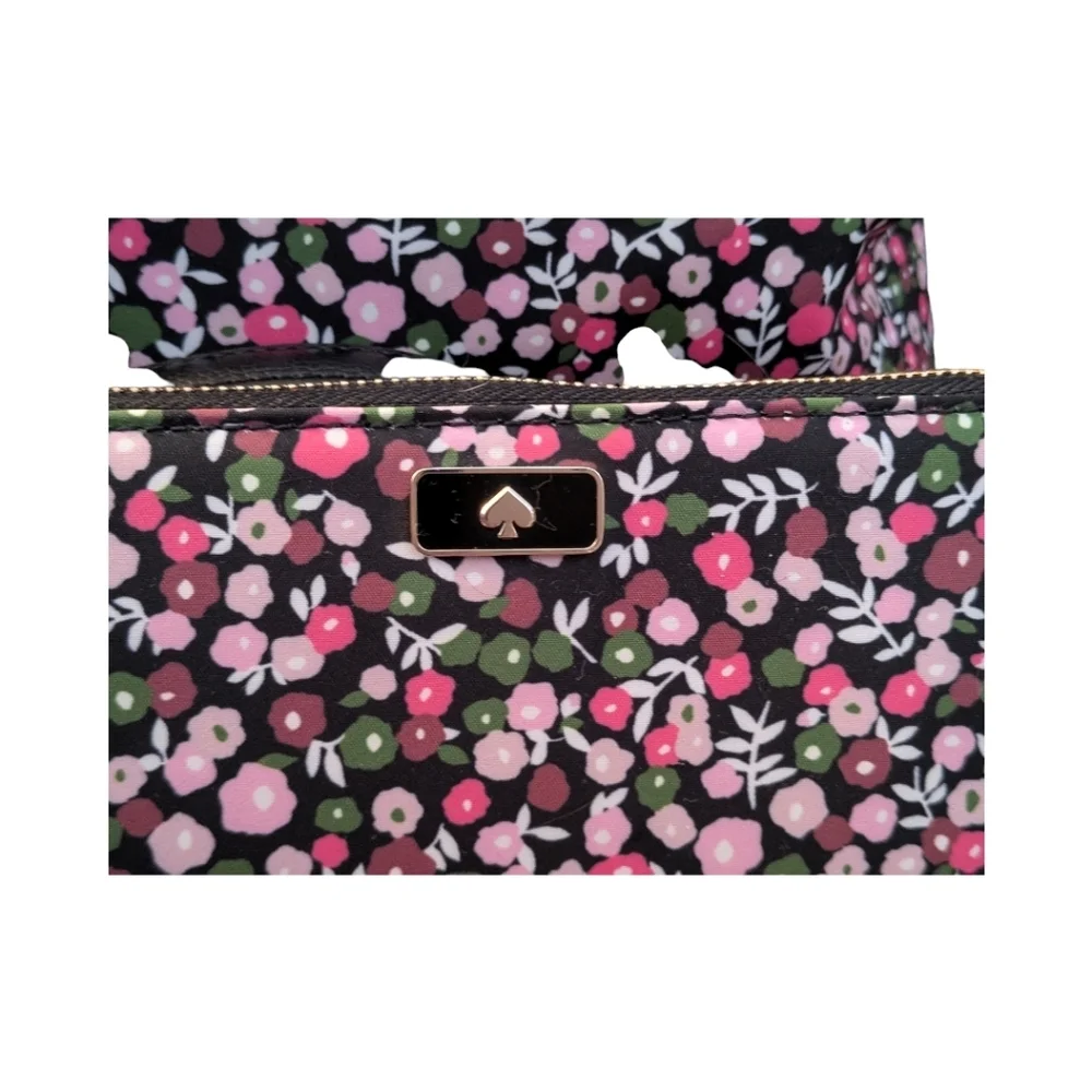NWT KATE SPADE ♠️ 2pc set Dawn Park Ave Floral Medium Satchel bag & Large wallet